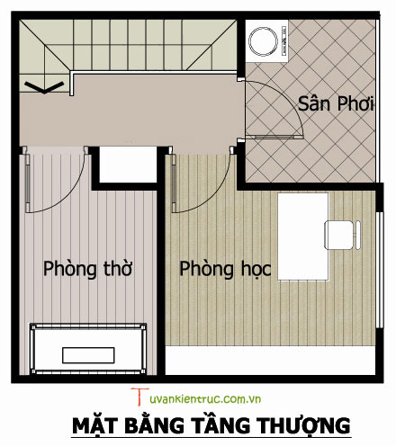Thiết kế nhà nhỏ - Xây nhà nhỏ - Giải pháp nhà nhỏ 5x5